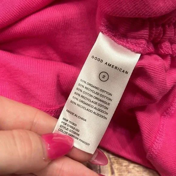 Good American Scrunch Tank Top Size 2 - Picture 7 of 7